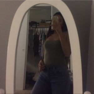 Olive Green Bodysuit